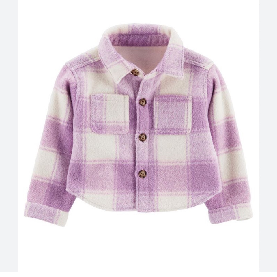 Carter’s Plaid Shacket Jacket